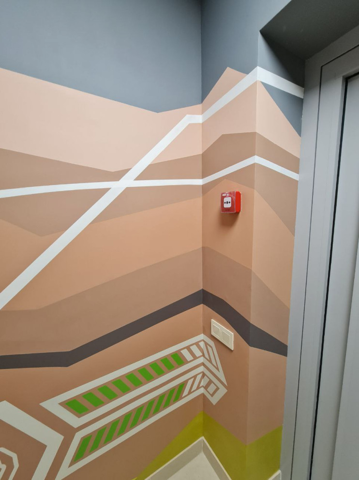 Обложка проекта: Трафаретна роспись стен в здании Россельхозбанка