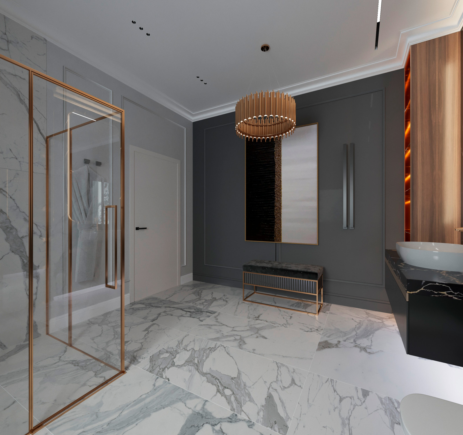 Дизайн-проект загородного дома.