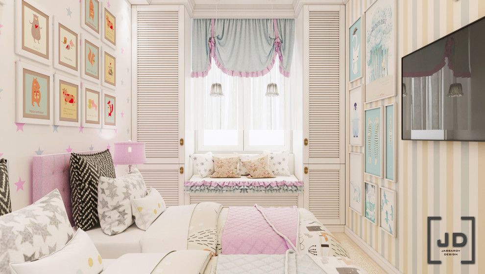 Дизайн детской в стиле шебби-шик.