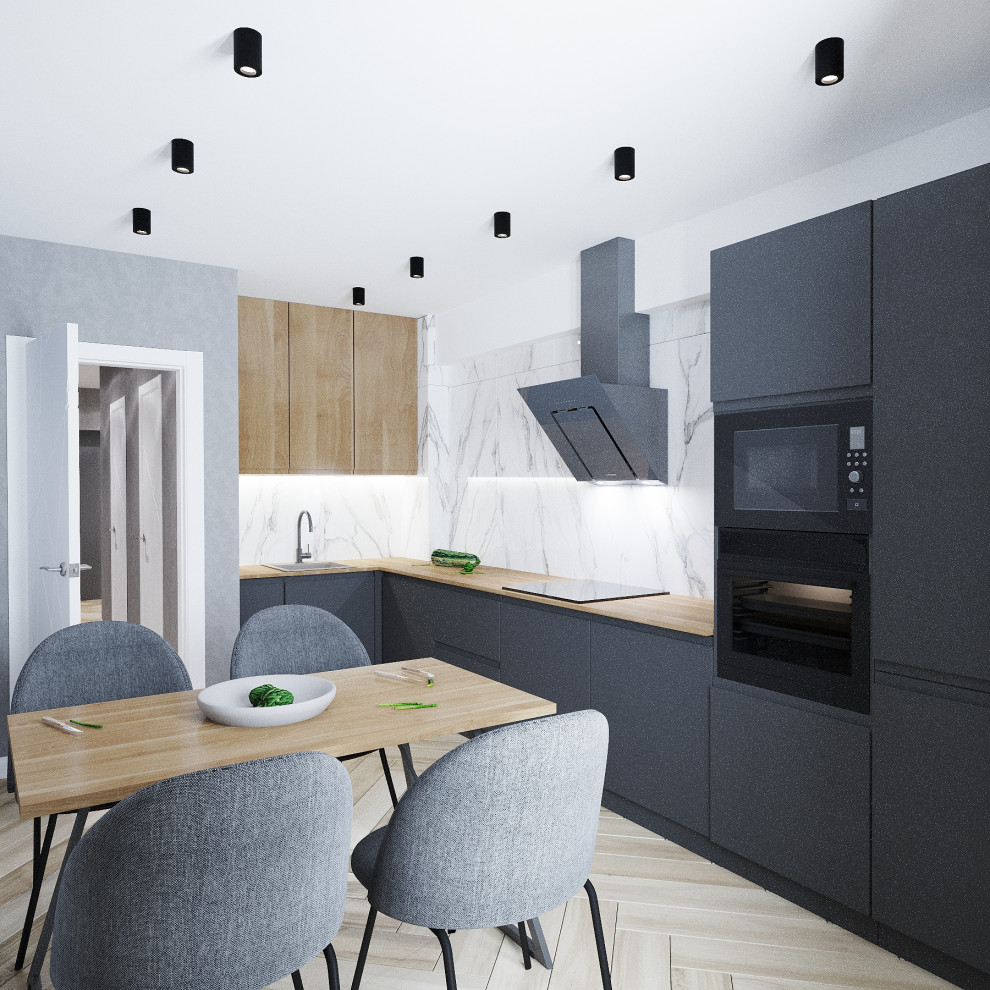 квартира минимализм 50м2