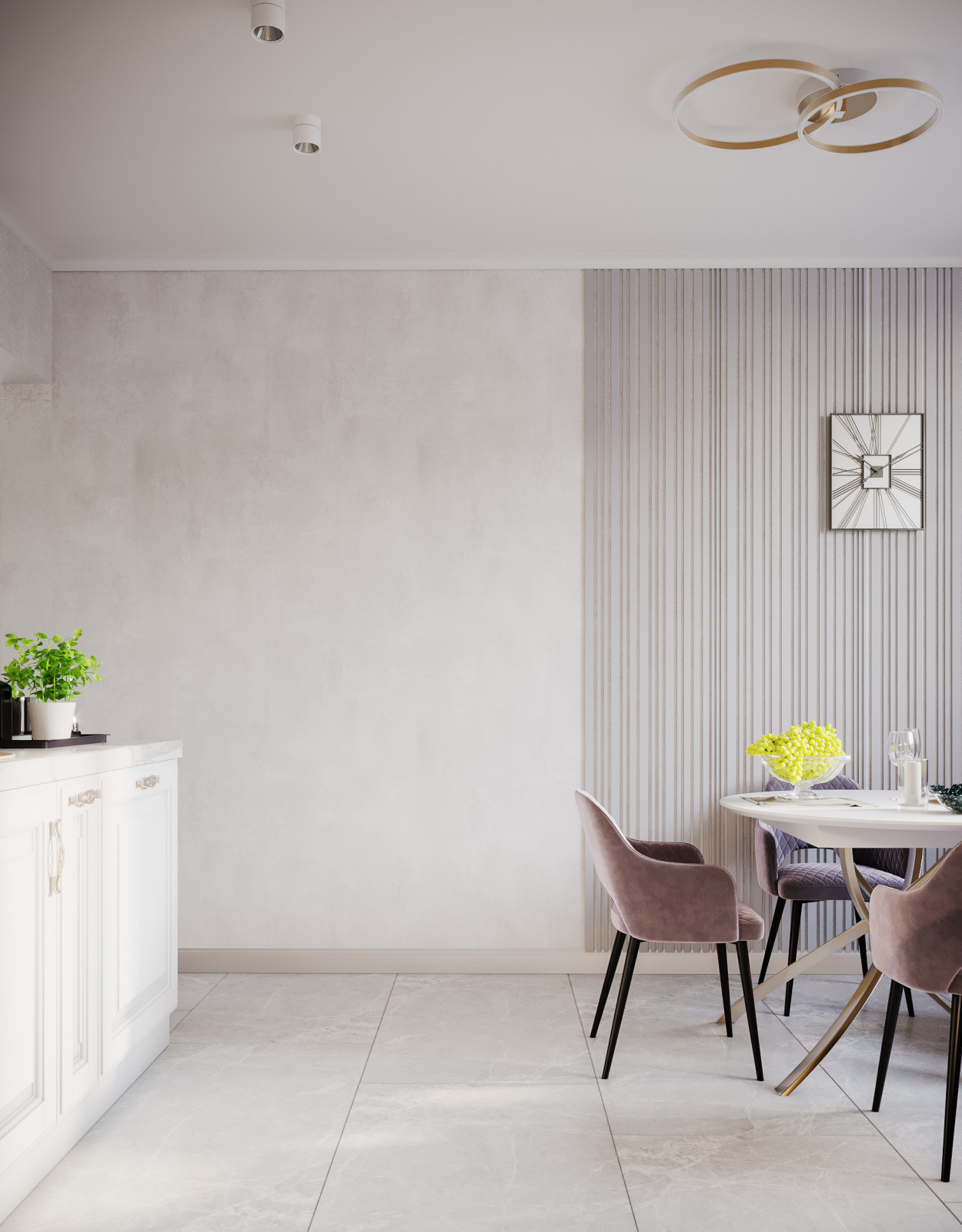 Обложка проекта: Квартира в классическом стиле для семьи с детками