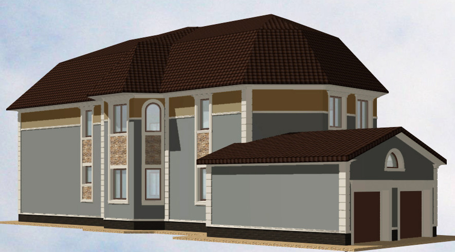 Фасад жилого дома