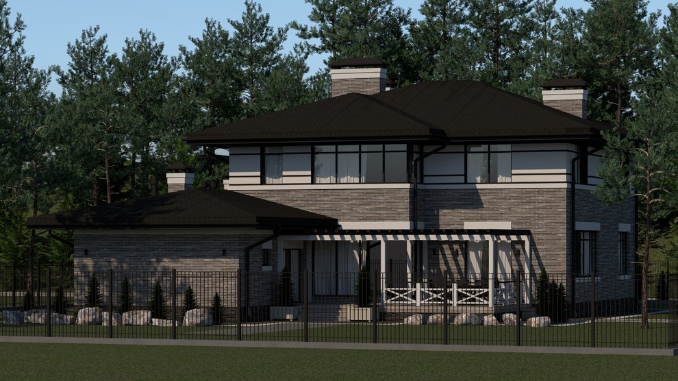 Обложка проекта: Индивидуальный жилой дом в посёлке Нагорный