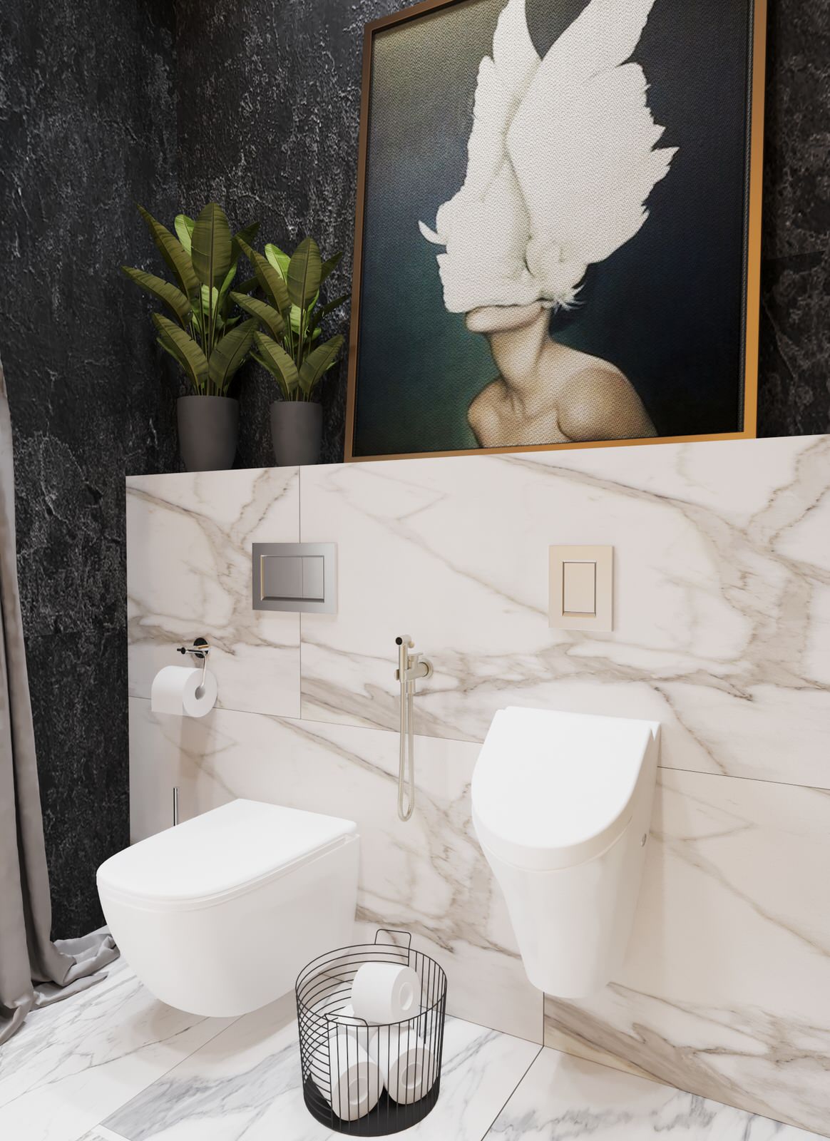 Лесной остров. Санузел