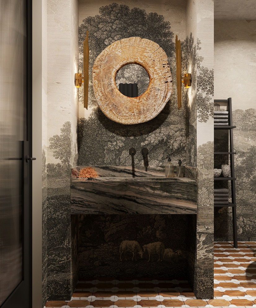 ванная в квартире старого фонда