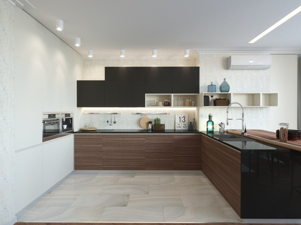 Дизайн квартиры "Симбиоз с природой"