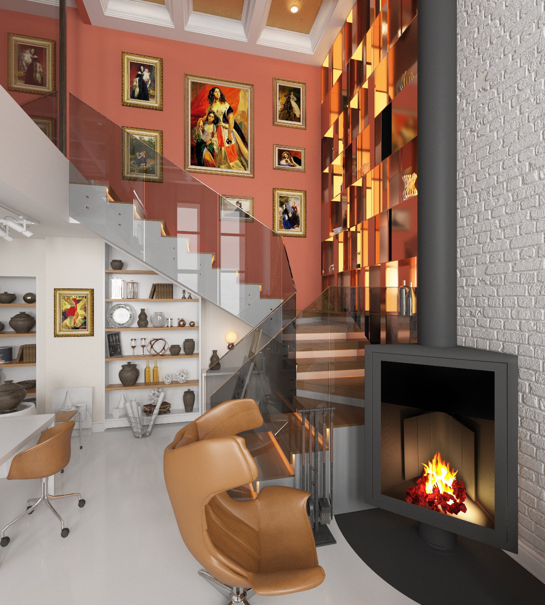 Квартира-мастерская в ЖК Вайнхаус