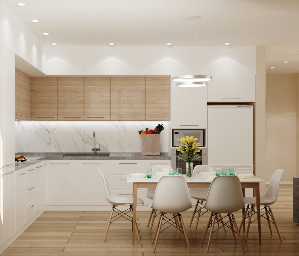 Дизайн-проект коттеджа в стиле минимализм