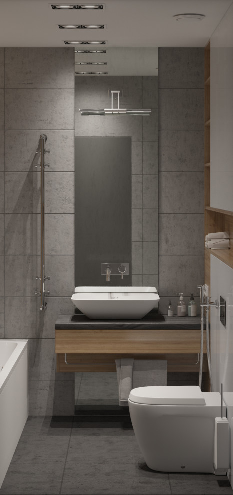 ванная минимализм