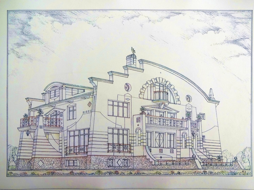 Проекты домов в стиле "Мунцарт"