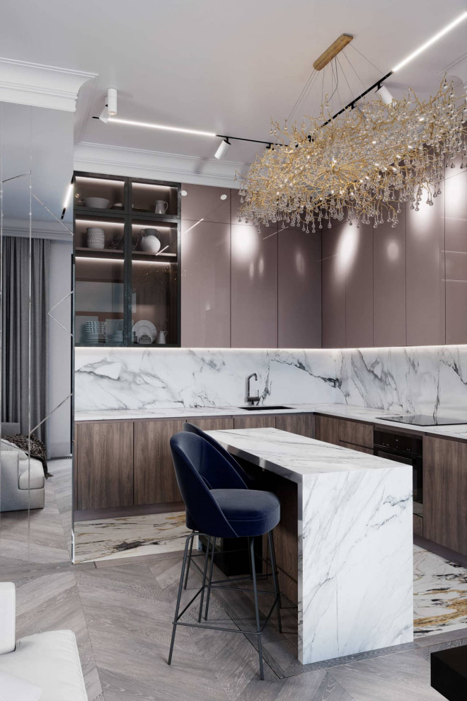 Дизайн и ремонт квартиры в ЖК «Царёв Сад» — Театр контрастов