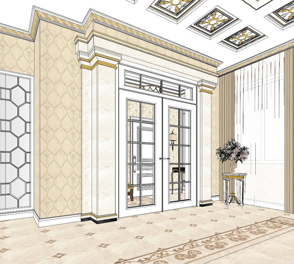 Эскизный дизайн-проект частного жилого дома