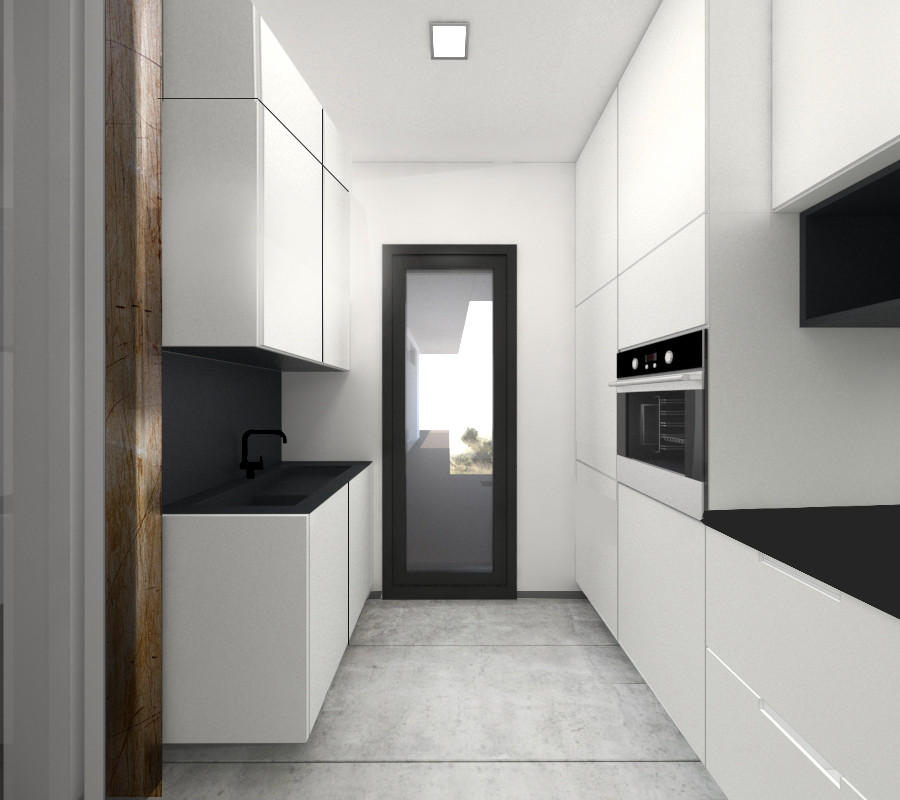 Маленькая кухня на 2 этаже