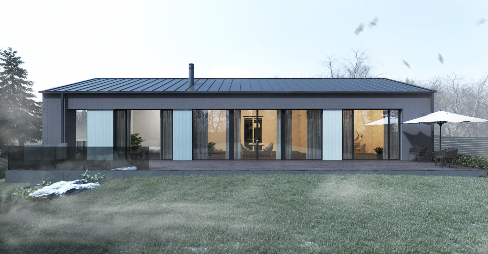 Проект дома в Ленинградской области