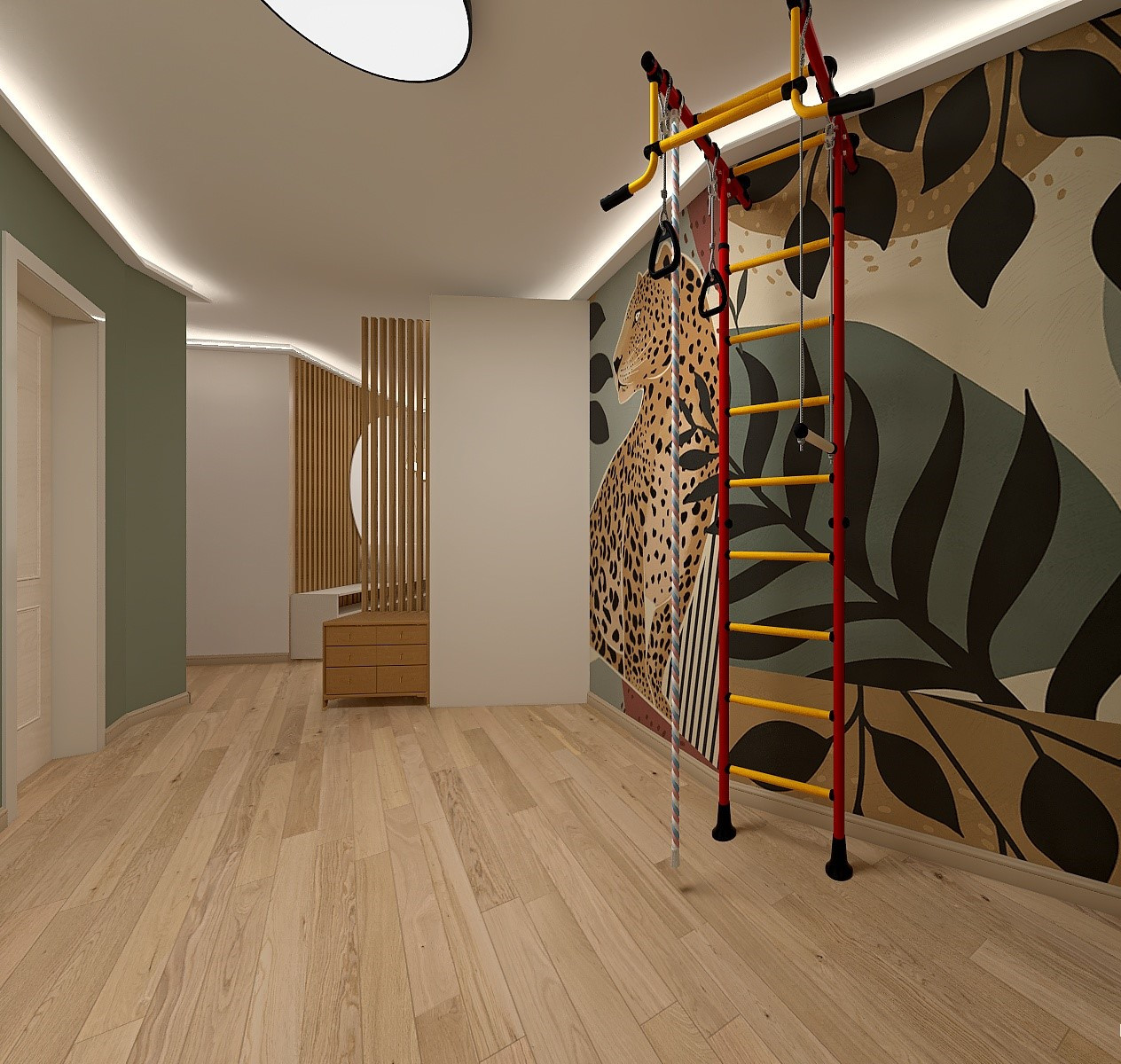 Обложка проекта: Коридор сложной геометрии