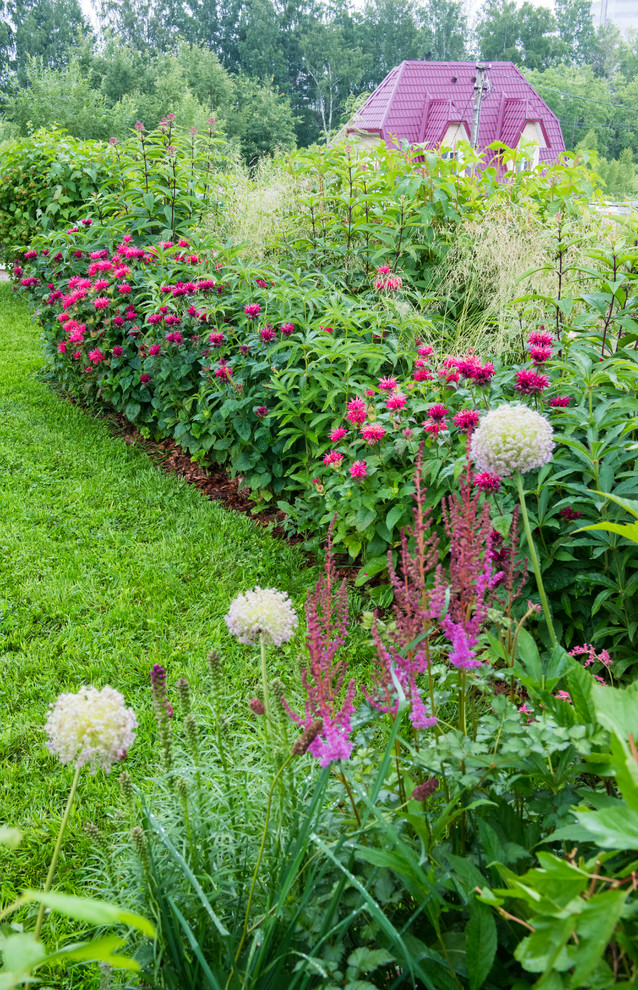 "Горячий" бордюр из многолетников