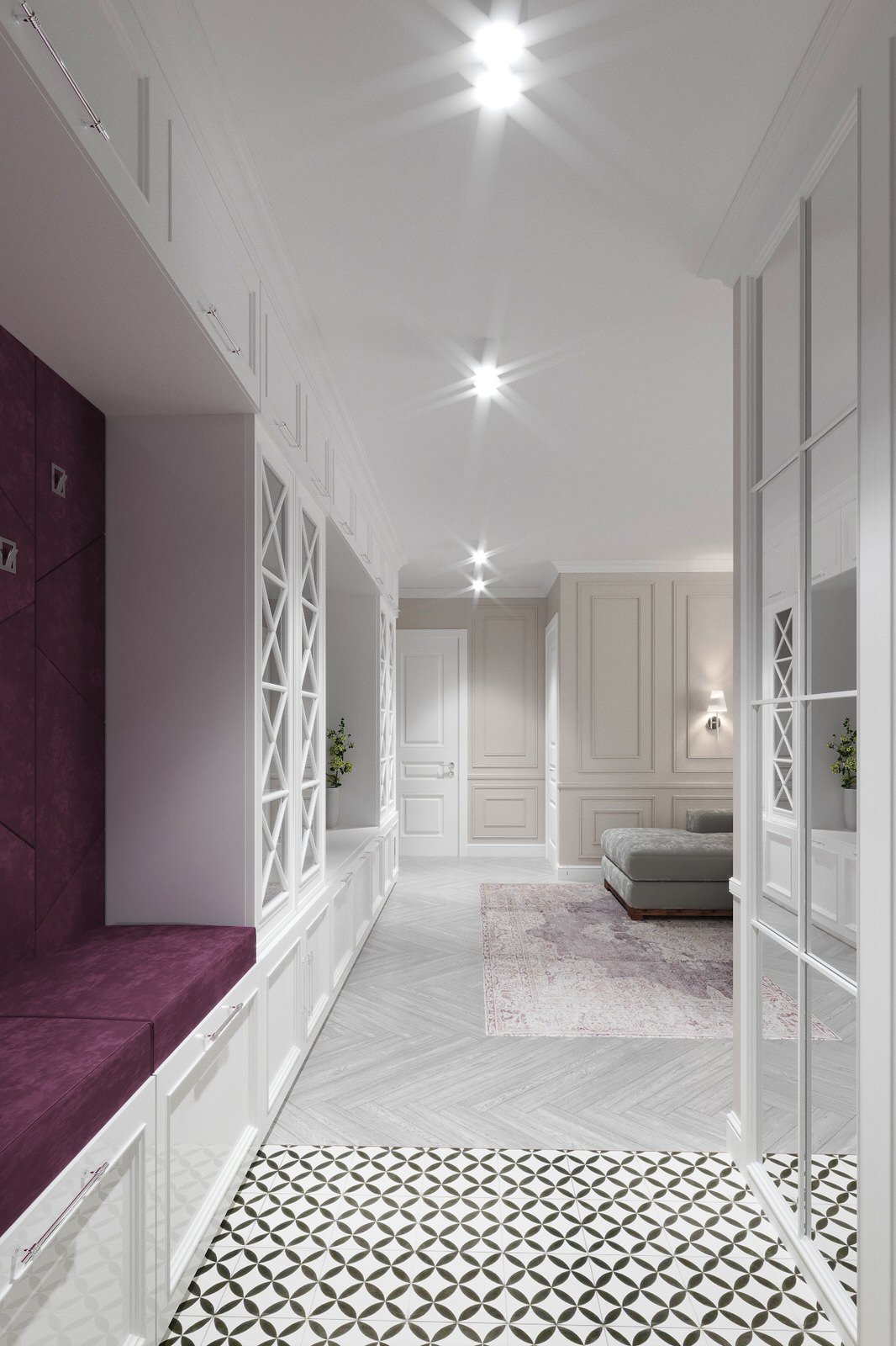 Благородные интерьеры в классическом стиле