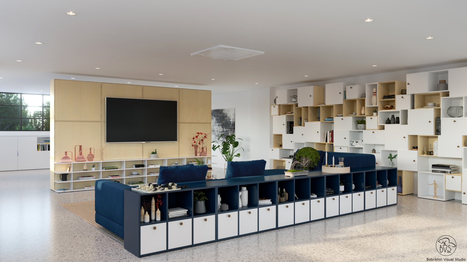 Interior in modern style