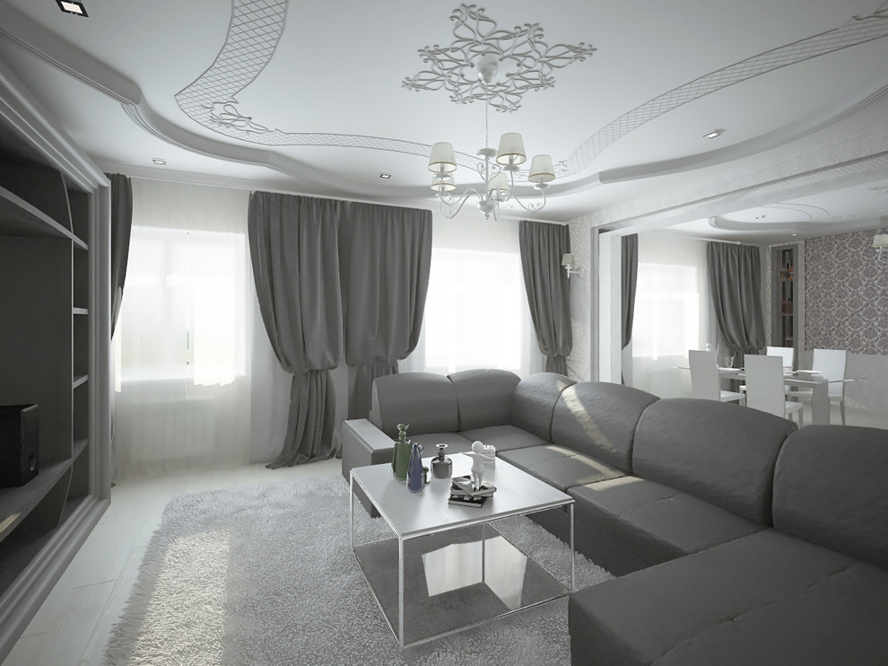 Дом семьи с тремя детьми