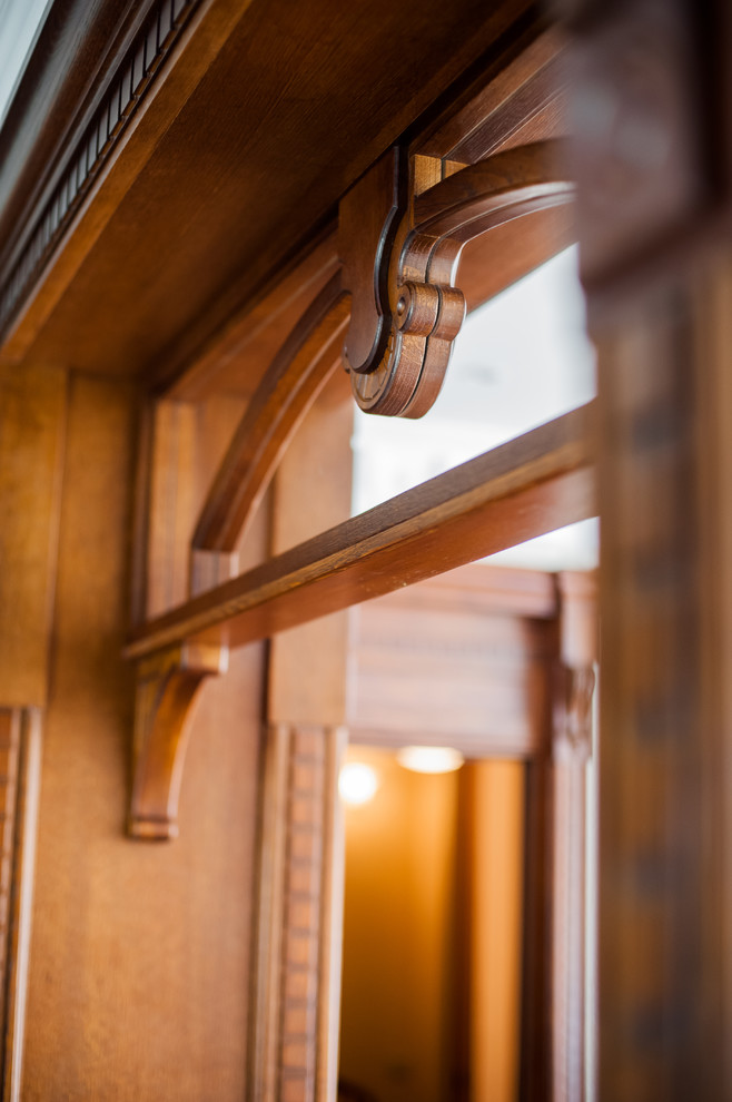 Частный дом с интерьерами из дуба