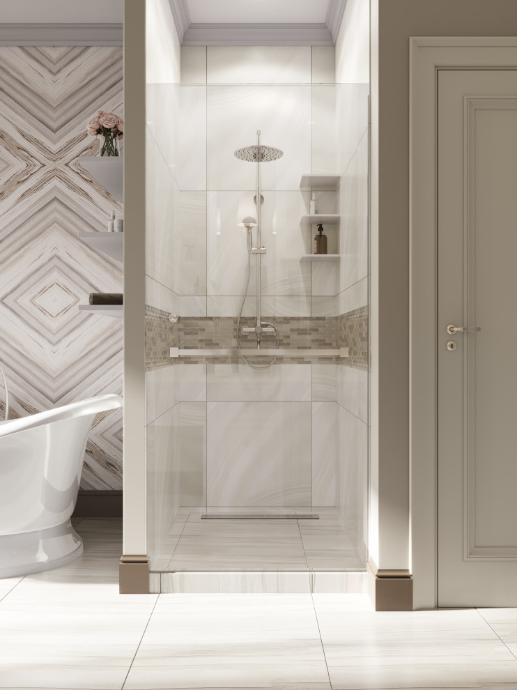 Двухуровневая квартира для пары со взрослым сыном