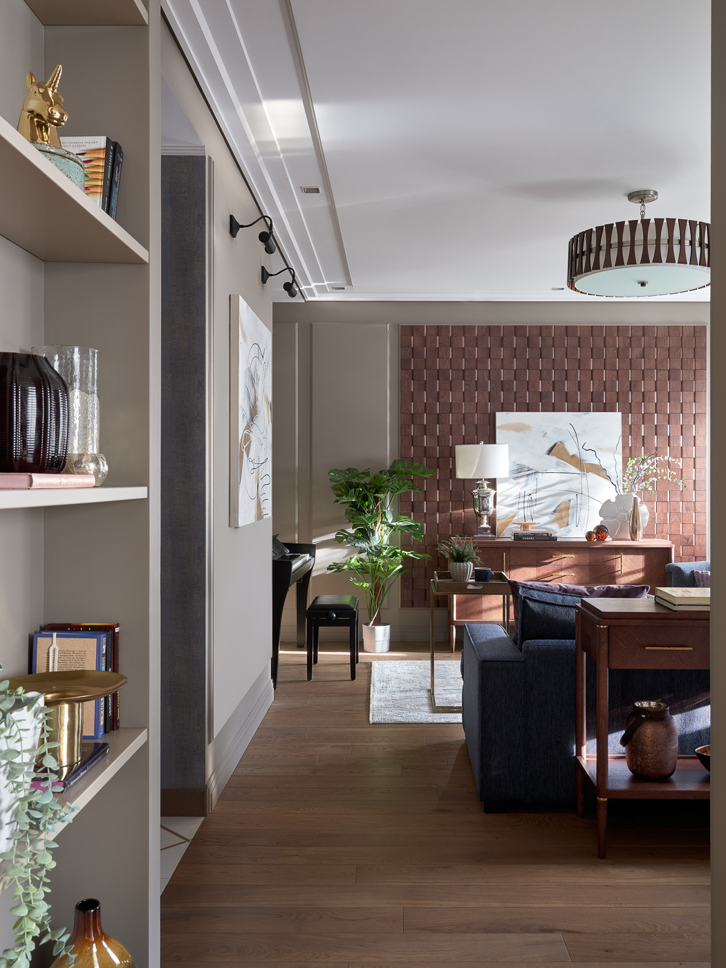 Стилизация квартиры ЖК Мосфильмовский