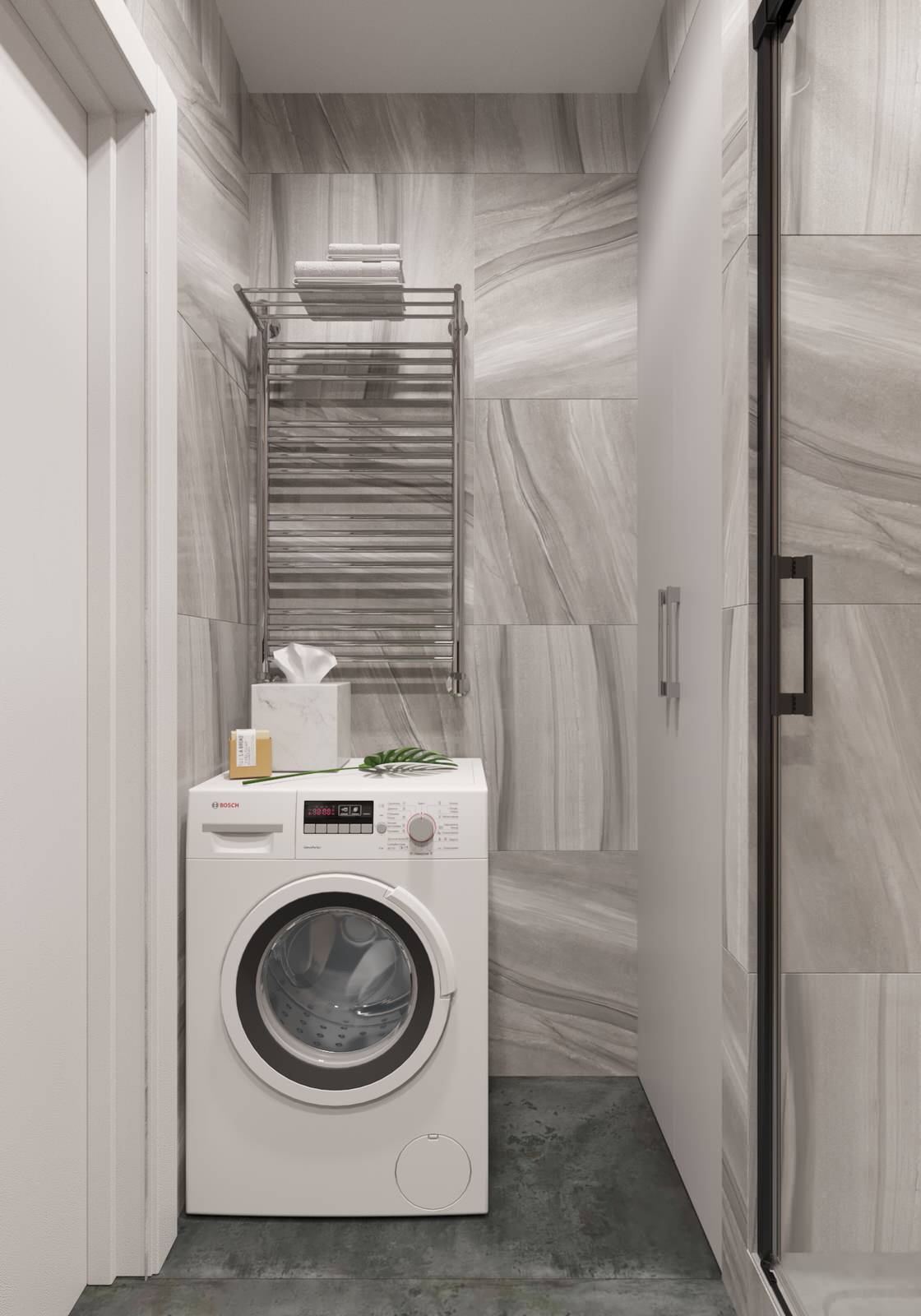 Светлый, воздушный интерьер в спокойных цветах