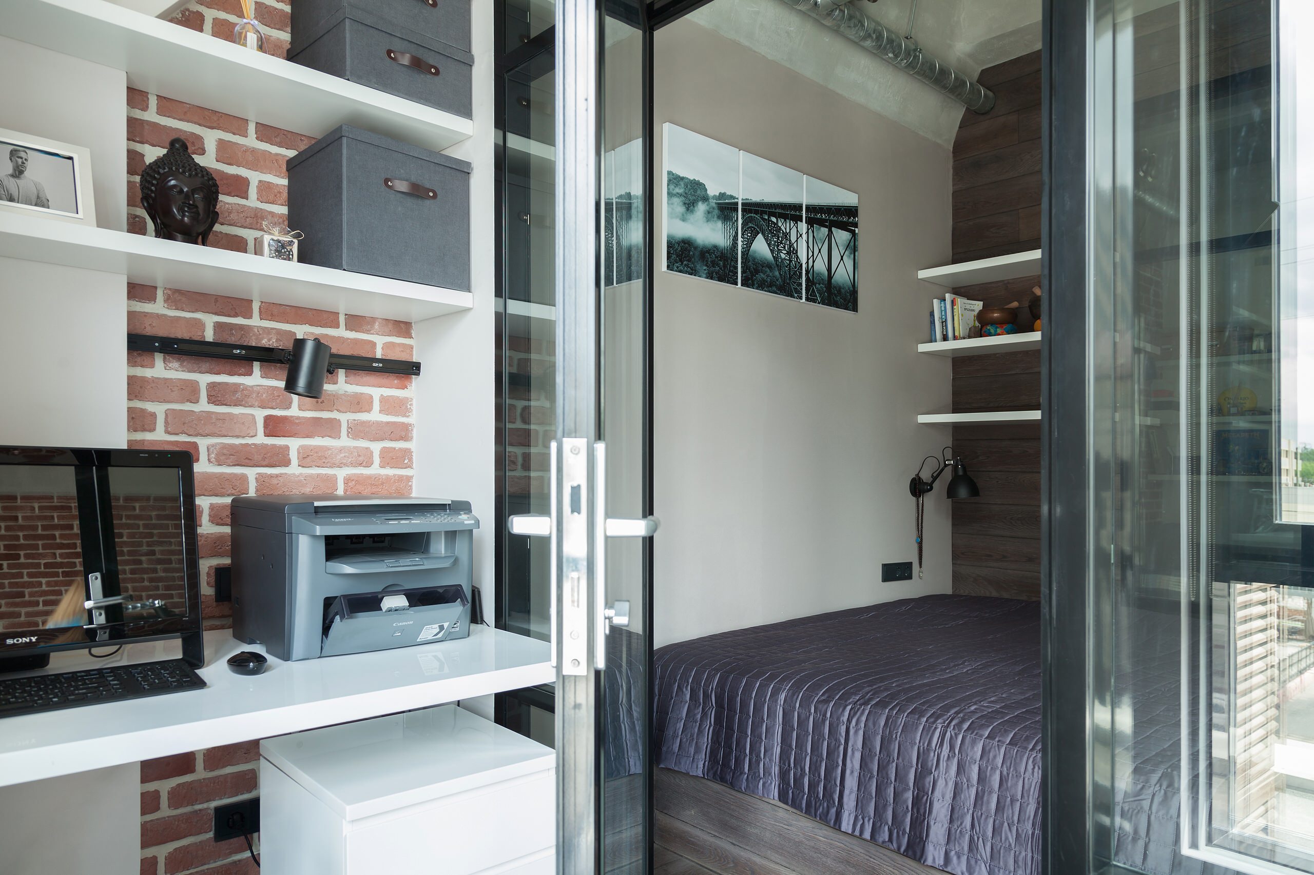 Houzz тур: 56 метров с необычной эргономикой