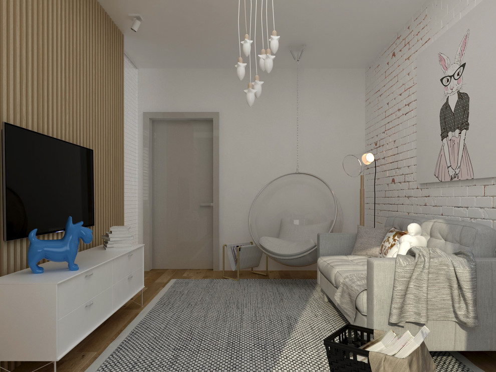 Дизайн проект 6-ти ком. квартиры в современном стиле