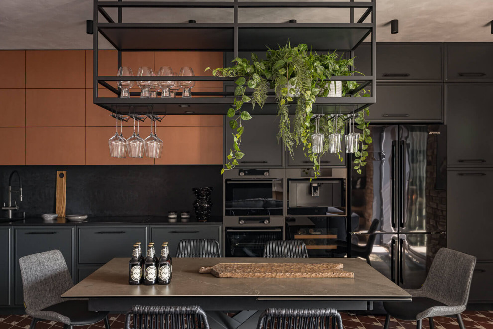 Квартира Байкера | Реализованный интерьер квартиры в стиле лофт