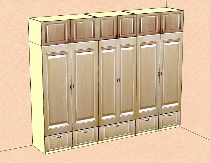 Гардеробные комнаты