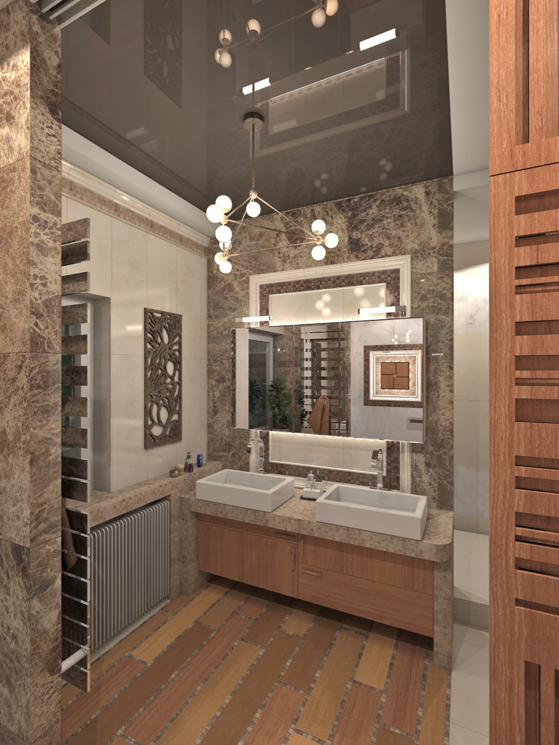 Обложка проекта: Ванная в нео-классическом стиле