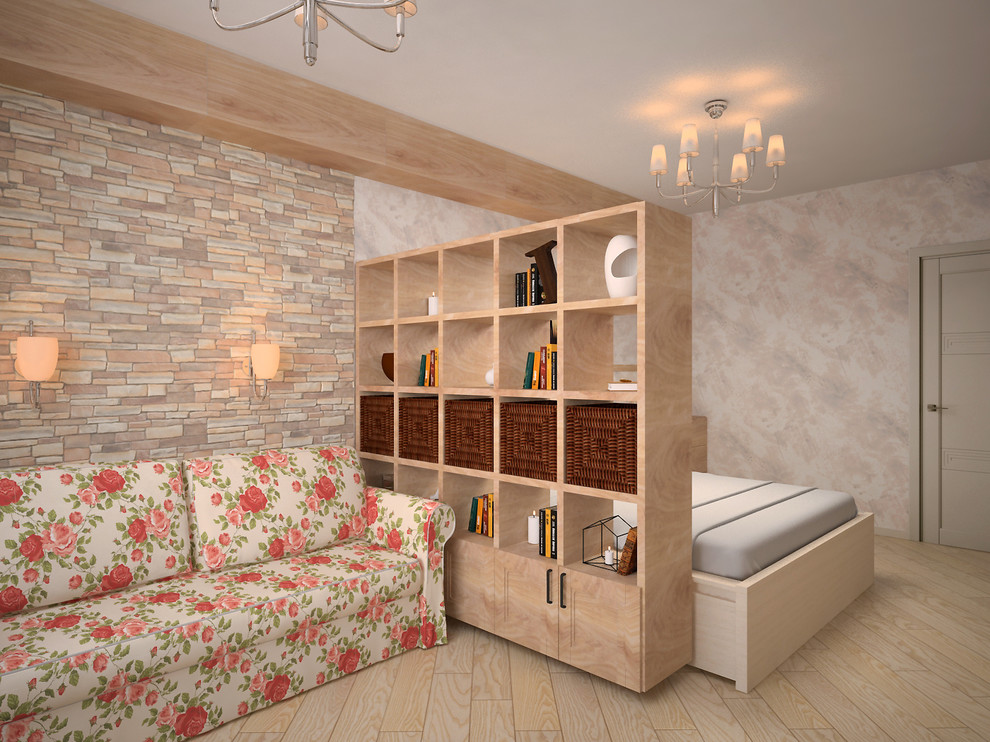 Обложка проекта: Квартира,площадью 50 м.кв. в экостиле