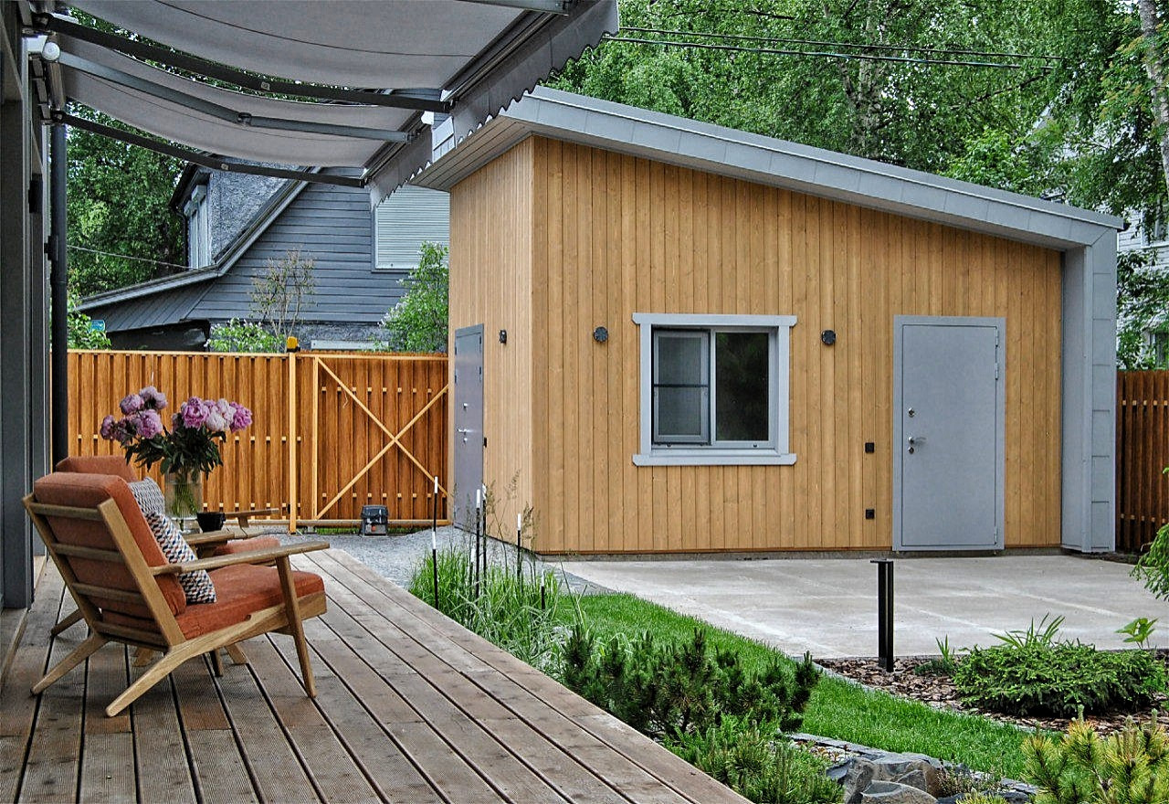 Сад со скатами для звездной пары актеров