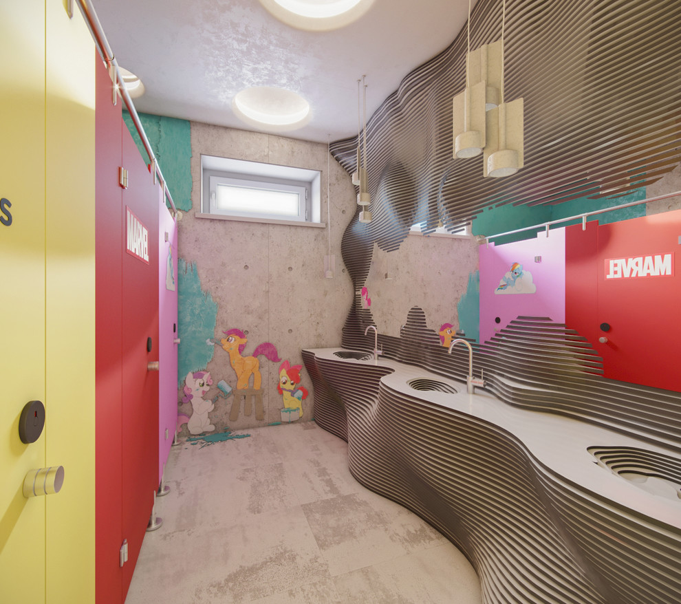 Креативный open space офис IT-компании.