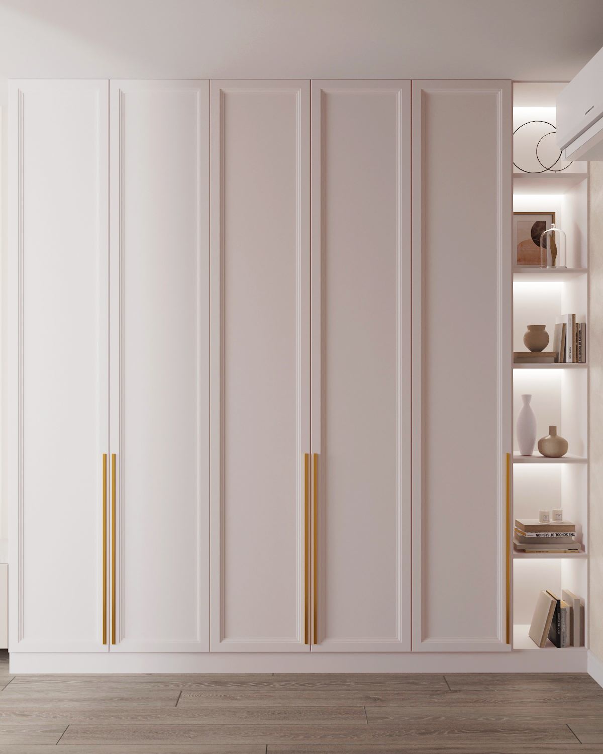 Квартира для большой семьи в леденцовых оттенках