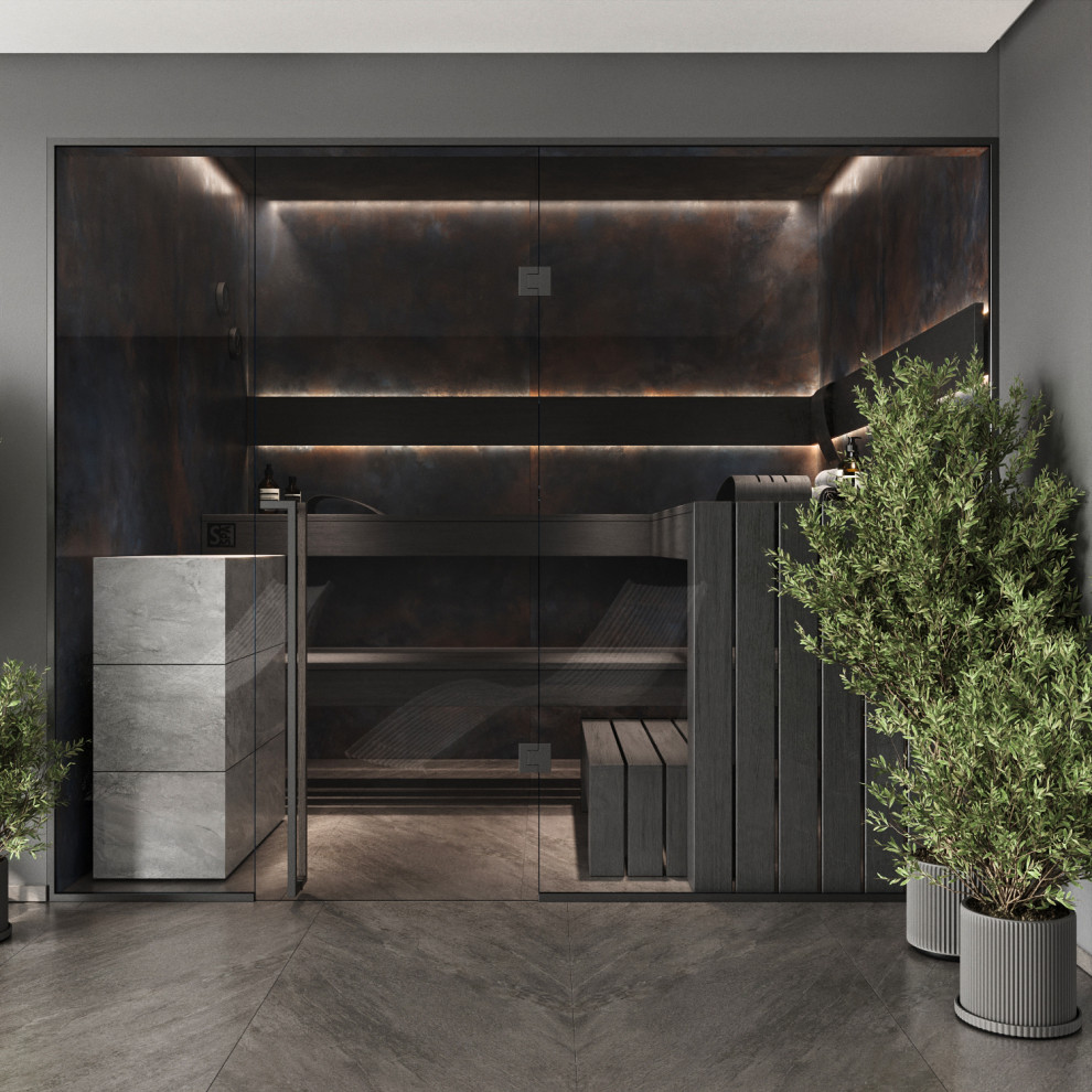 Обложка проекта: Хамам и сауна в современном стиле