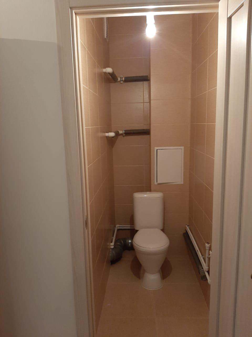 Обложка проекта: Туалет 2м2. До и после.