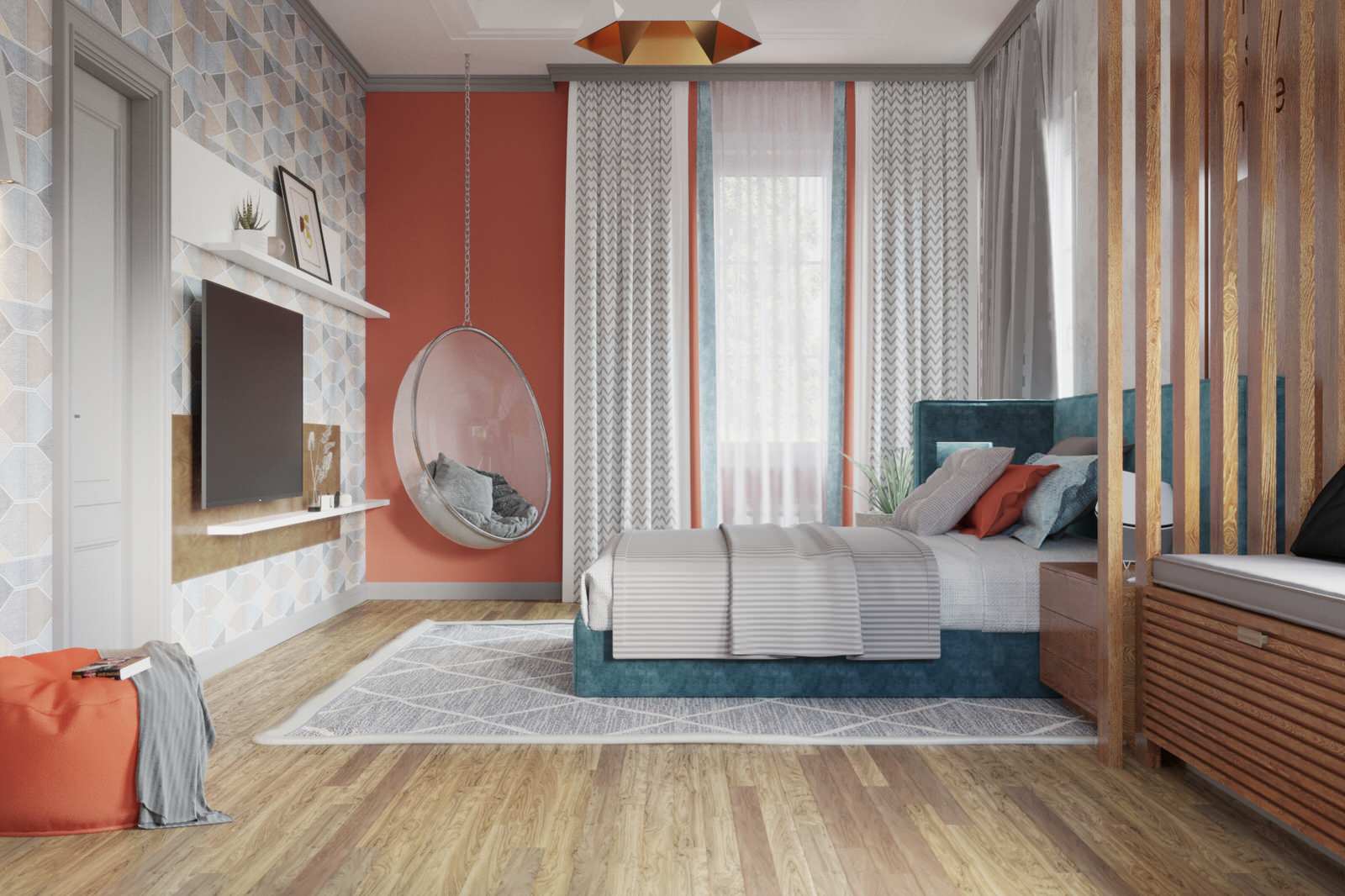 Цветущий сад