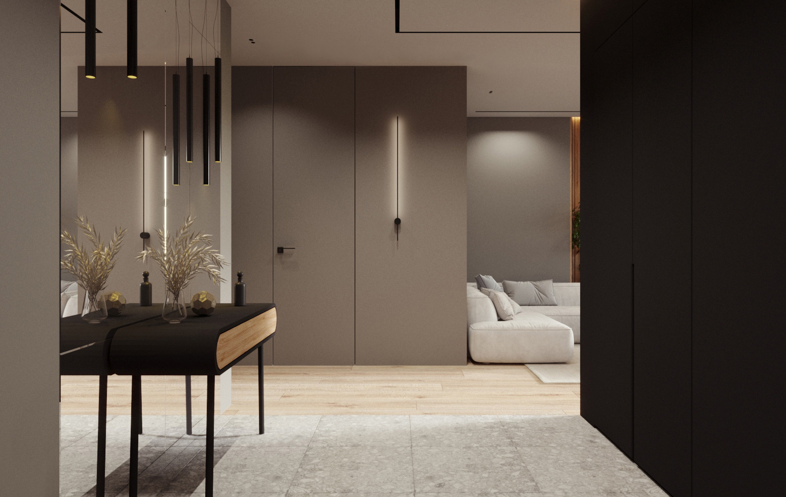 Функциональная двухкомнатная квартира