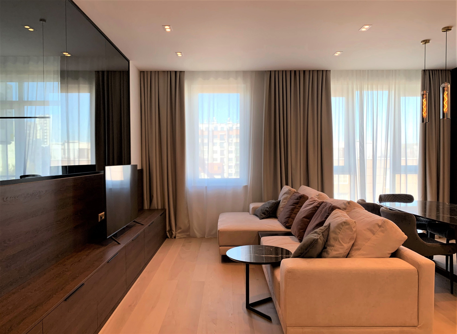 Капитальный ремонт двухкомнатной квартиры в новостройке 114 м2