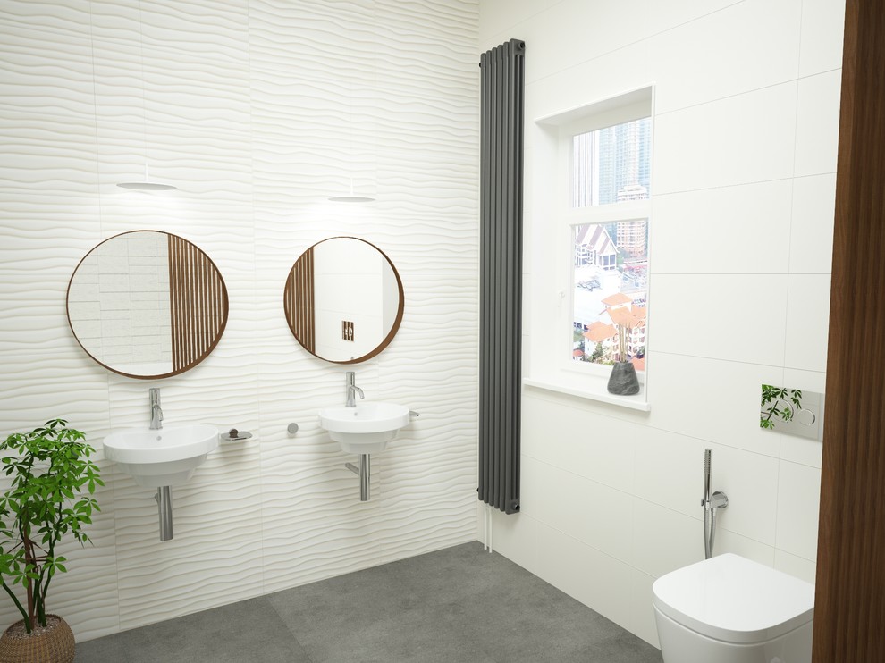 Ванная "Grey waves"