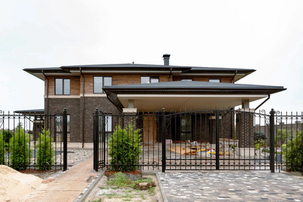 Готовый  в коттеджном поселке "Серебряный остров", построенный по нашему проекту