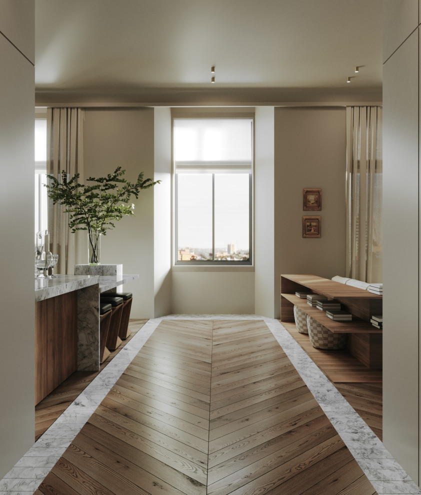 Квартира с высокими потолками