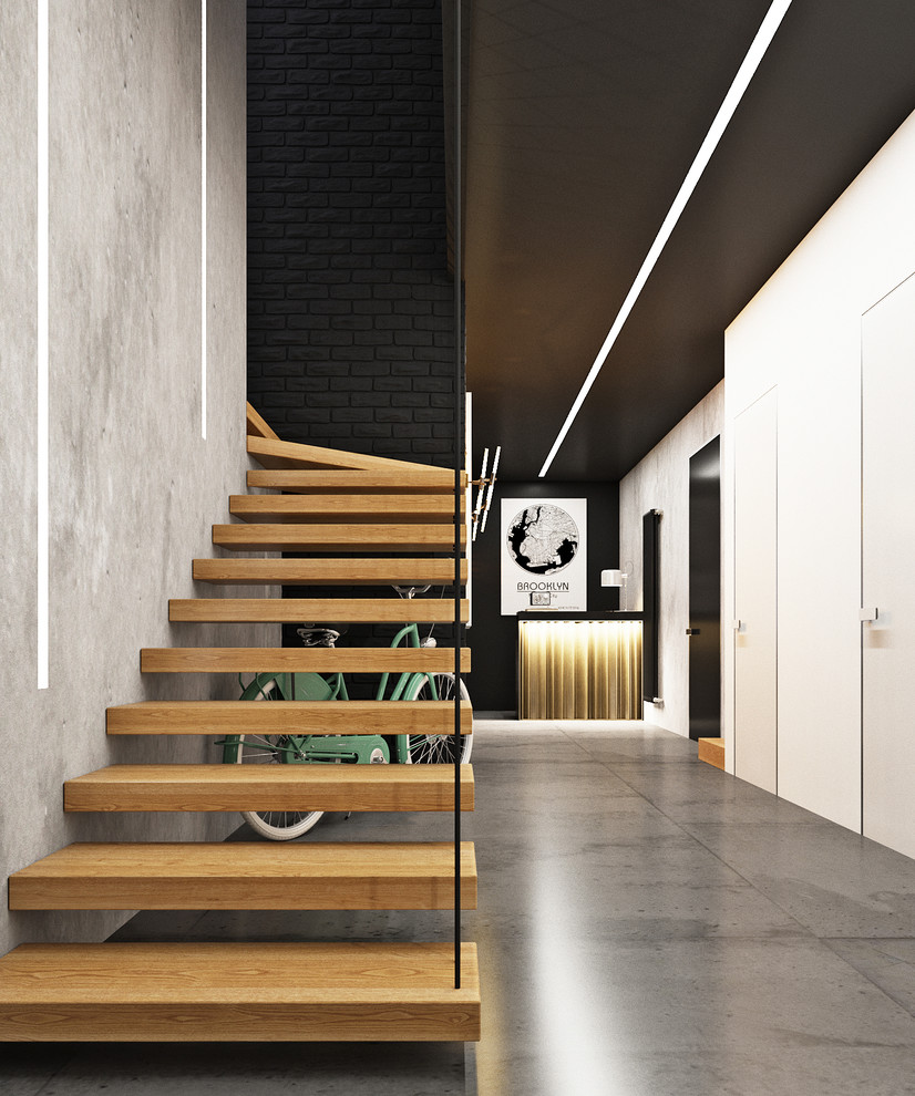 Лофтовый open space в офисном прострастве