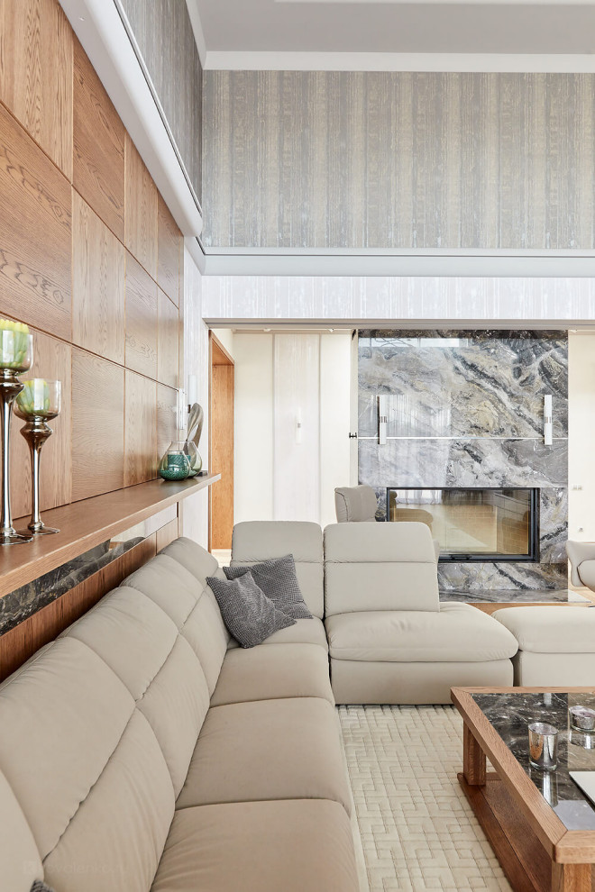 Интерьер жилого дома в современном стиле