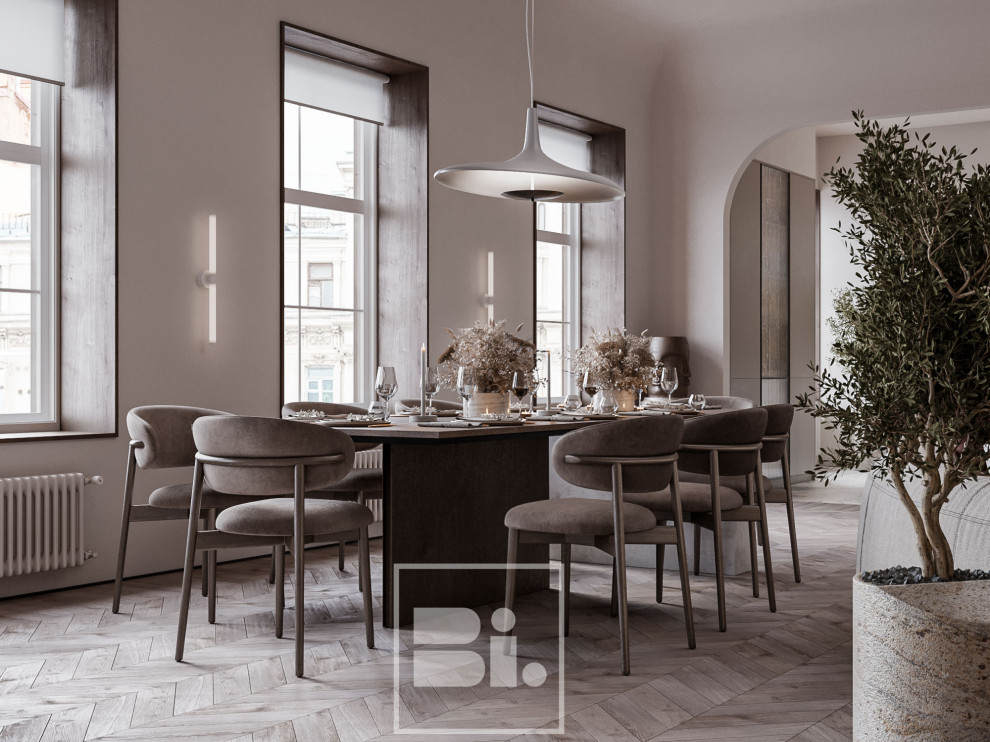 Проект кухни-гостиной в г. Санкт-Петербург