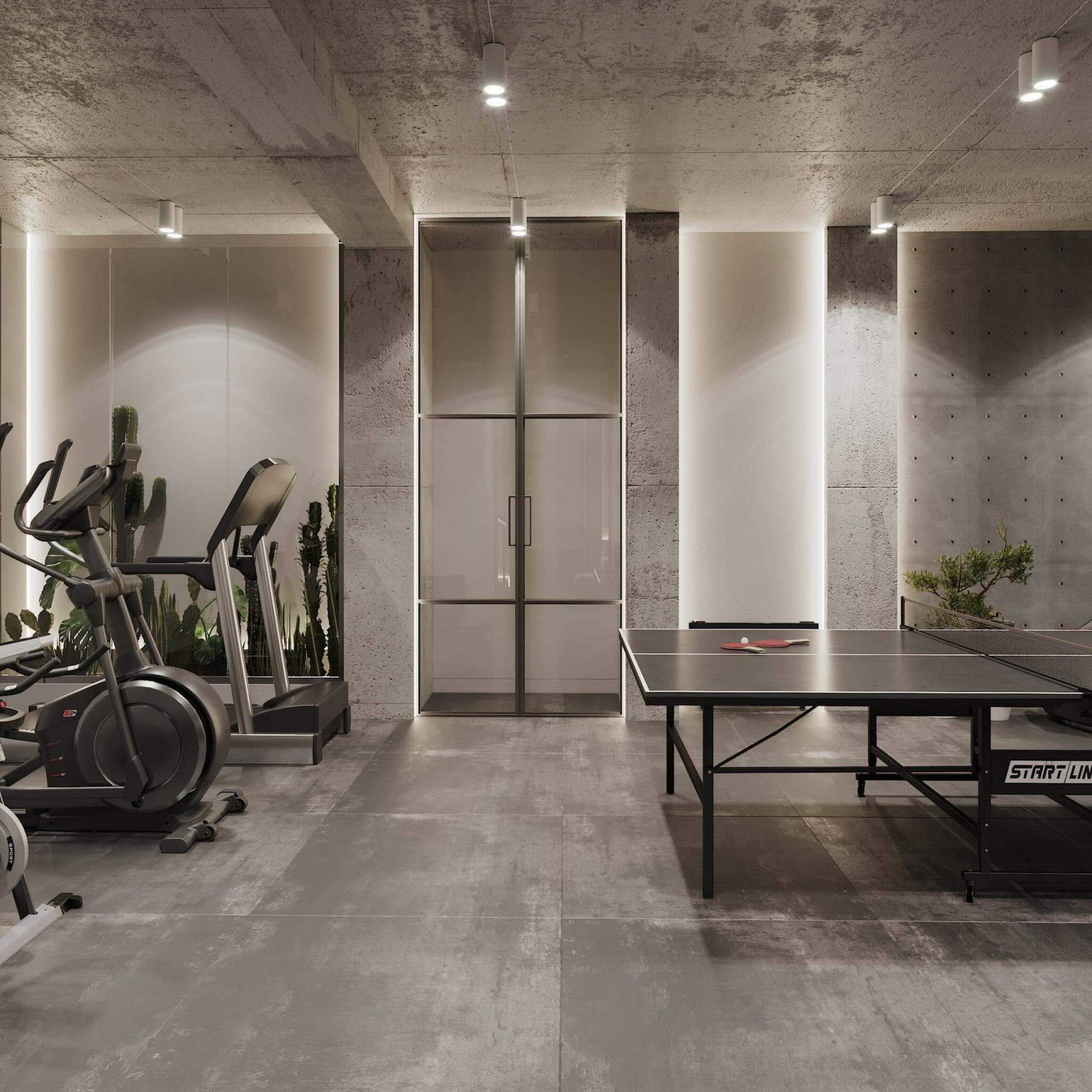 Home Gym Interior Design
