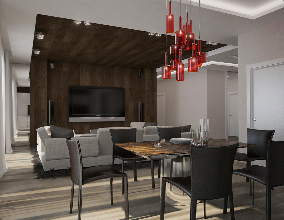 Обложка проекта: Гостиная-кухня_ЖК Сады Пекина