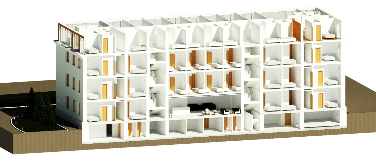 Обложка проекта: Гостиница на 115 номеров с кафе и баром